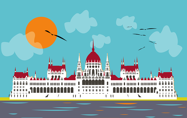 Free download Parliament Hungary Budapest -  free illustration to be edited with GIMP free online image editor