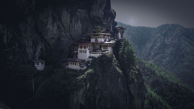 Free download paro taktsang bhutan free picture to be edited with GIMP free online image editor