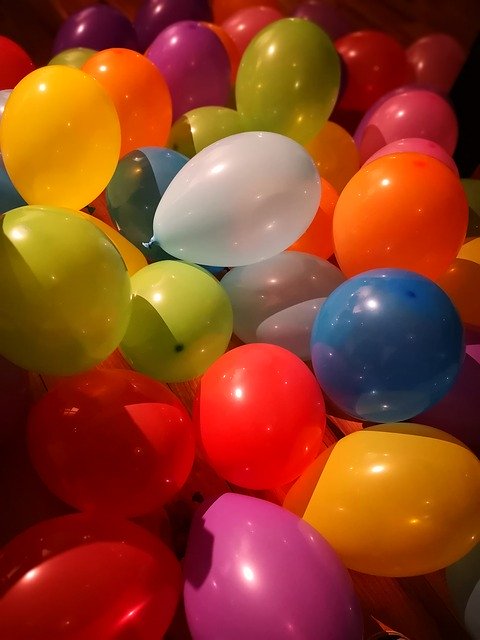 Free download Party Balloons Year -  free photo or picture to be edited with GIMP online image editor