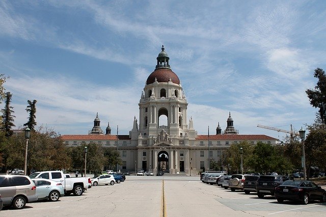 Free download Pasadena California City Hall -  free photo or picture to be edited with GIMP online image editor