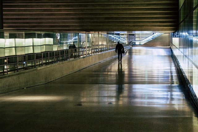 Free download passage underpass architecture city free picture to be edited with GIMP free online image editor