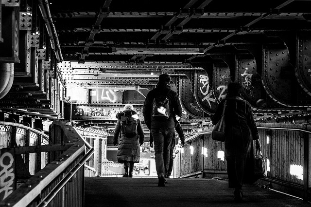 Free download passage urban people pedestrian free picture to be edited with GIMP free online image editor