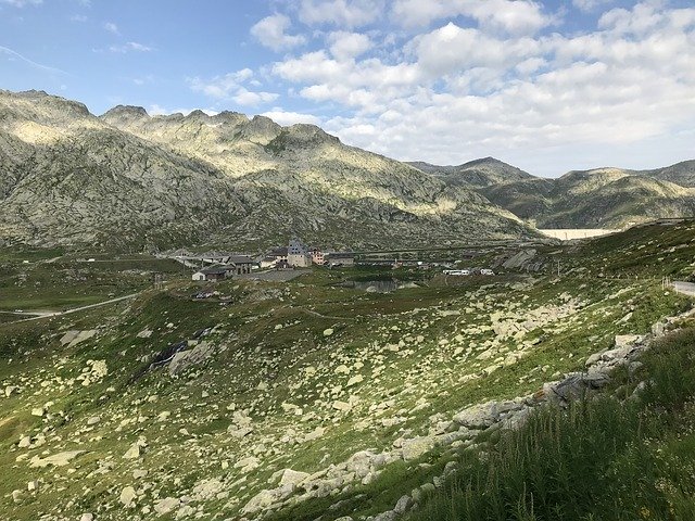 הורדה חינם Passo Del San Gottardo Alpine - תמונה או תמונה בחינם לעריכה עם עורך התמונות המקוון GIMP