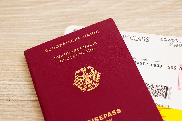 免费下载护照旅行签证 - 使用 GIMP 在线图像编辑器编辑的免费照片或图片