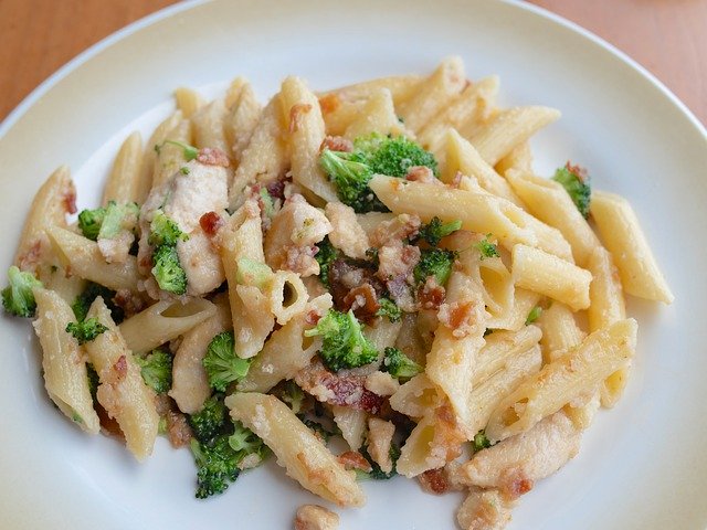 Free download Pasta Broccoli Garlic -  free photo or picture to be edited with GIMP online image editor