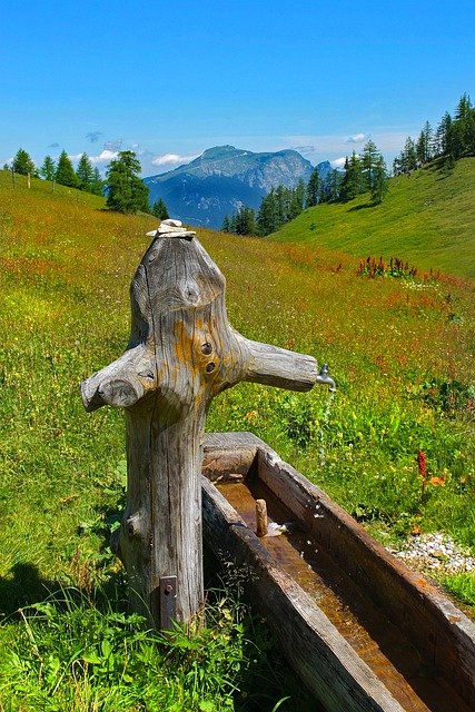 Free download pasture meadow mountains summer free picture to be edited with GIMP free online image editor
