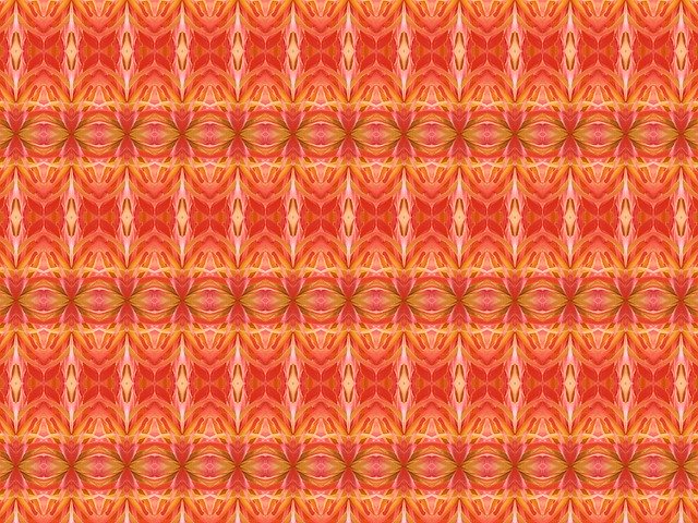Free download Pattern Background Orange -  free illustration to be edited with GIMP free online image editor