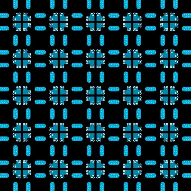 Free download Pattern Black Background Seamless -  free illustration to be edited with GIMP free online image editor