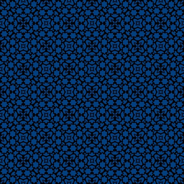 Free download Pattern Black Blue -  free illustration to be edited with GIMP free online image editor