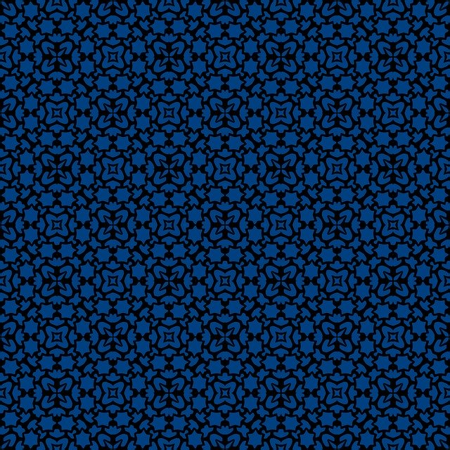 Free download Pattern Black Blue -  free illustration to be edited with GIMP free online image editor