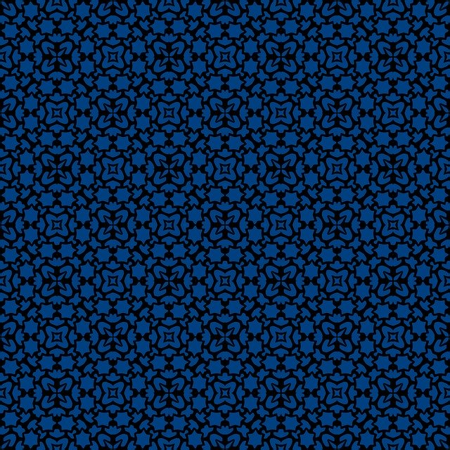 Бесплатно скачать Pattern Black Blue - бесплатную иллюстрацию для редактирования с помощью бесплатного онлайн-редактора изображений GIMP