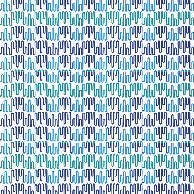 Free download Pattern Blue Squiggle -  free illustration to be edited with GIMP free online image editor