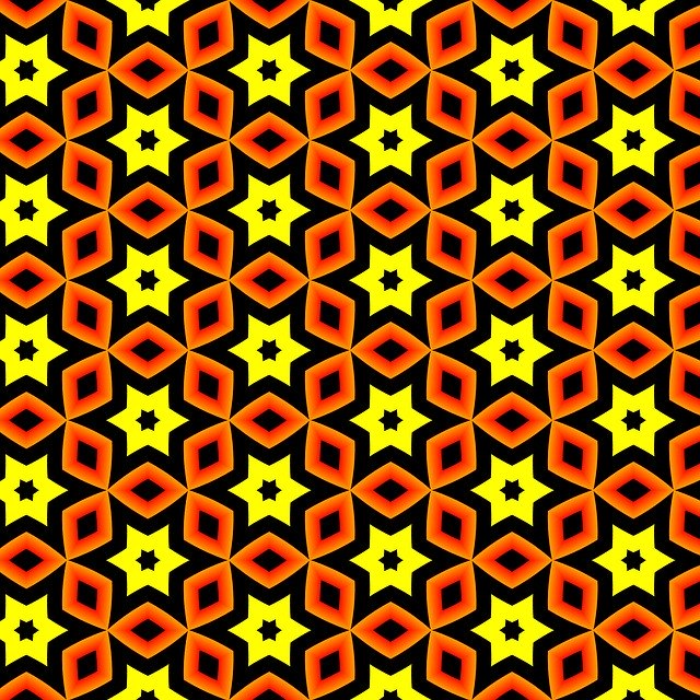 Free download Pattern Bright Stars -  free illustration to be edited with GIMP free online image editor