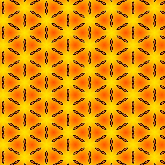Free download Pattern Modern Orange -  free illustration to be edited with GIMP free online image editor