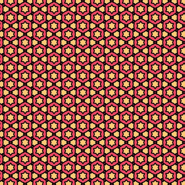 Free download Pattern Orange Stars Texture -  free illustration to be edited with GIMP free online image editor