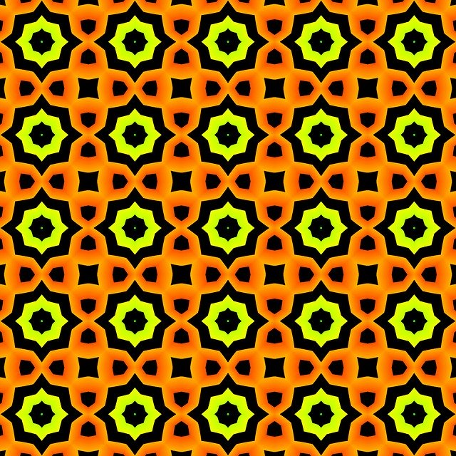 Free download Pattern Orange Yellow -  free illustration to be edited with GIMP free online image editor
