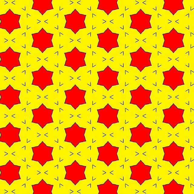 Free download Pattern Red Star Texture -  free illustration to be edited with GIMP free online image editor