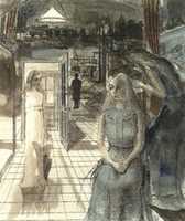 Free download Paul Delvaux copies china love arts free photo or picture to be edited with GIMP online image editor
