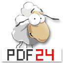 PDF24 Tools  screen for extension Chrome web store in OffiDocs Chromium