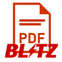 PDFBlitz PDF Merge  screen for extension Chrome web store in OffiDocs Chromium