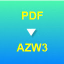 PDF to AZW3 Converter  screen for extension Chrome web store in OffiDocs Chromium