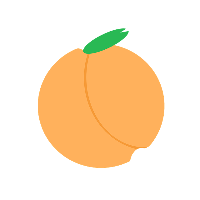 Template Photo Peach Fruit Food for OffiDocs