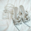 Pearl studded high heeled slippers  screen for extension Chrome web store in OffiDocs Chromium
