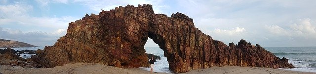 تحميل مجاني Pedra Furada Jericoacoara Brazil - صورة مجانية أو صورة لتحريرها باستخدام محرر الصور عبر الإنترنت GIMP