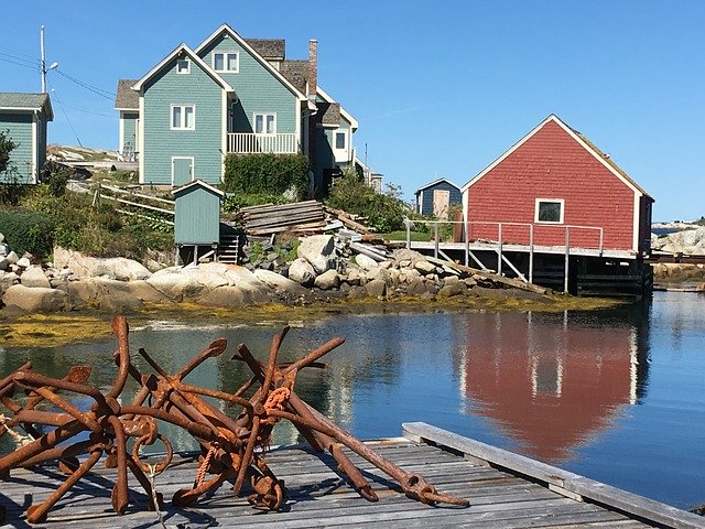 Peggy S Cove Rusty Anchors Houses を無料ダウンロード - GIMP オンライン画像エディターで編集できる無料の写真または画像