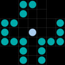 peg solitaire  screen for extension Chrome web store in OffiDocs Chromium