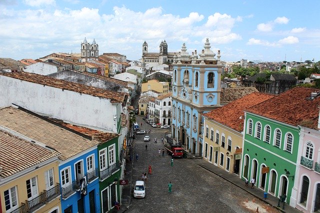 Descărcare gratuită Pelourinho Salvador Bahia - fotografie sau imagini gratuite pentru a fi editate cu editorul de imagini online GIMP