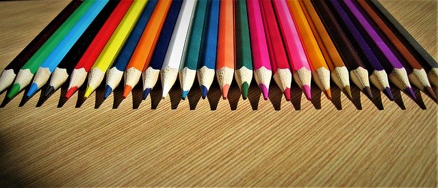 Free download Pencils Color Bright -  free photo or picture to be edited with GIMP online image editor