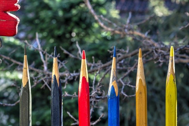 Free download Pencils Colors School -  free photo or picture to be edited with GIMP online image editor