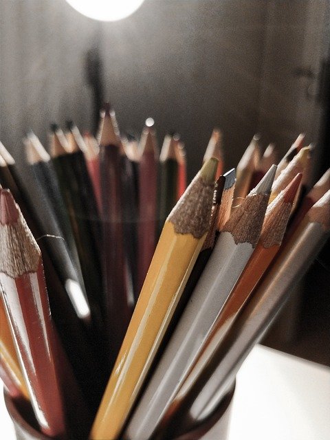 Free picture Pencils Colours Light -  to be edited by GIMP free image editor by OffiDocs