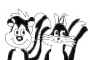 Free download Penelope Pussycat And Pepe La Pew free photo or picture to be edited with GIMP online image editor