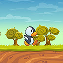 Penguin Adventure Game  screen for extension Chrome web store in OffiDocs Chromium