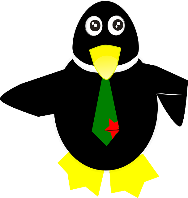 Free download Penguin Clever Tie - Free vector graphic on Pixabay free illustration to be edited with GIMP free online image editor
