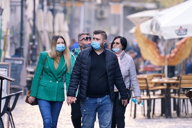 Free download people mask pandemic covid street free picture to be edited with GIMP free online image editor