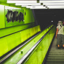 People Standing on the Escalator  screen for extension Chrome web store in OffiDocs Chromium