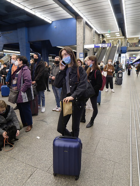 Free download people train station waiting free picture to be edited with GIMP free online image editor