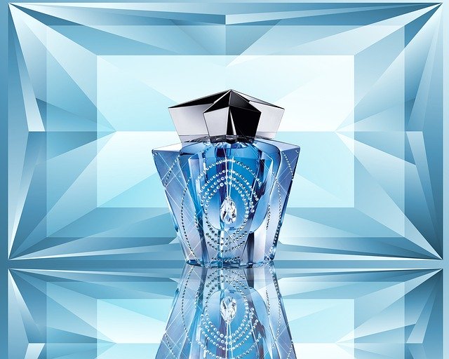 Free download Perfume Angel Blue -  free illustration to be edited with GIMP free online image editor