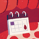 Period Phase Calendar  screen for extension Chrome web store in OffiDocs Chromium