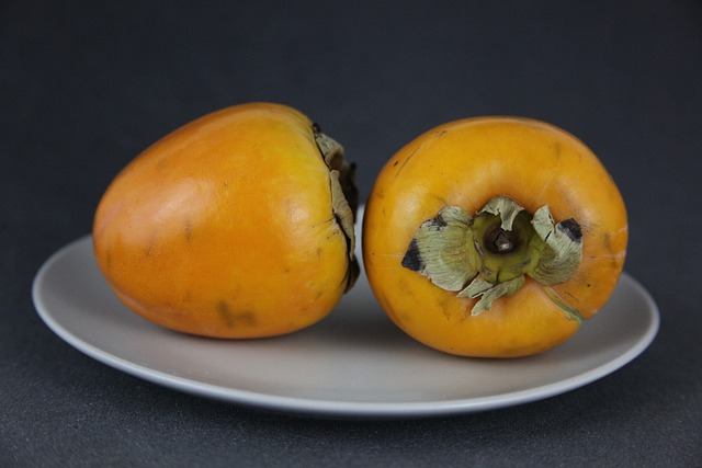 Free download persimmon fruit food produce free picture to be edited with GIMP free online image editor