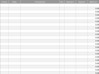 무료 다운로드 개인 수표 등록 DOC, XLS 또는 PPT 템플릿을 무료로 LibreOffice 온라인 또는 OpenOffice Desktop 온라인으로 편집할 수 있습니다.