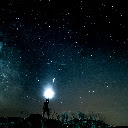 Person Under a Star Filled Night Sky  screen for extension Chrome web store in OffiDocs Chromium