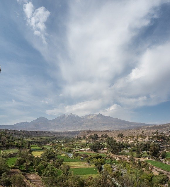 Download grátis Peru Arequipa Clouds - foto ou imagem gratuita para ser editada com o editor de imagens online GIMP