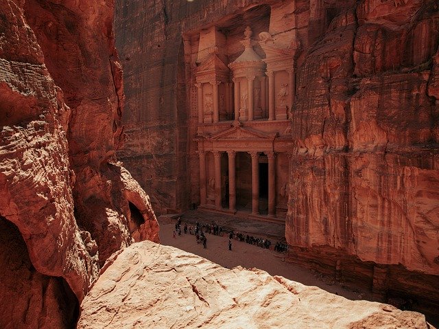 Descarga gratuita Petra Jordan Desert - foto o imagen gratis y gratuita para editar con el editor de imágenes en línea GIMP