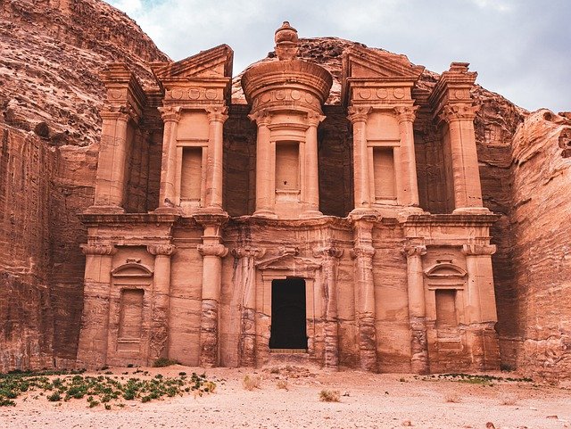 Free download petra jordan the monastery ad deir free picture to be edited with GIMP free online image editor