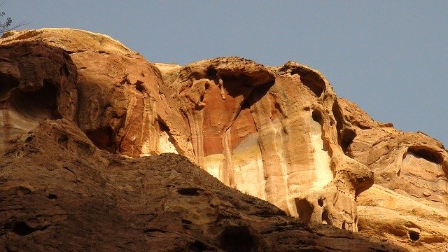 دانلود رایگان سنگ پترا منظره - عکس یا تصویر رایگان برای ویرایش با ویرایشگر تصویر آنلاین GIMP