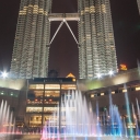 Petronas Twin Tower Water Fountain  screen for extension Chrome web store in OffiDocs Chromium